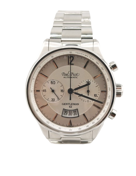 Orologio Paul Picot uomo 2034S silver gentleman 42 Orologio Paul Picot uomo 2034S silver gentleman 42