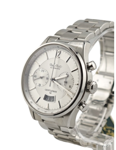 Orologio Paul Picot uomo 2034S silver gentleman 42