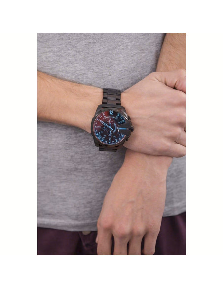 Orologio Diesel uomo DZ4318318RED Mega Chief digital crono rosso