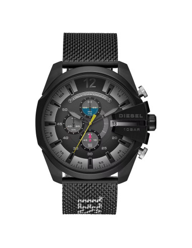 Orologio Diesel uomo DZ4514 Mega Chief crono quarzo nero
