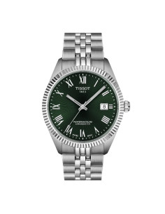 Orologio Tissot uomo T1564081109300 Ballade Powermatic 80 automatico verde rotondo
