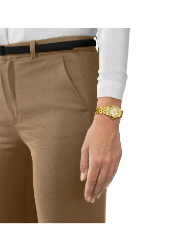 Orologio Tissot donna T1292103326300 Classic Dream quarzo dorato rotondo