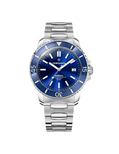 Orologio Venezianico uomo 3321502C Nereide automatico blu rotondo