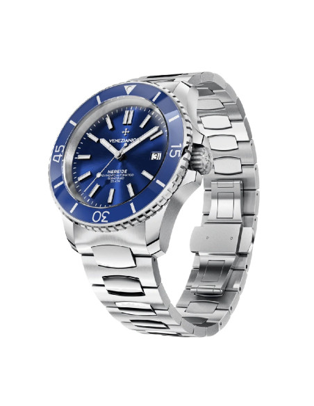 Orologio Venezianico uomo 3321502C Nereide automatico blu rotondo