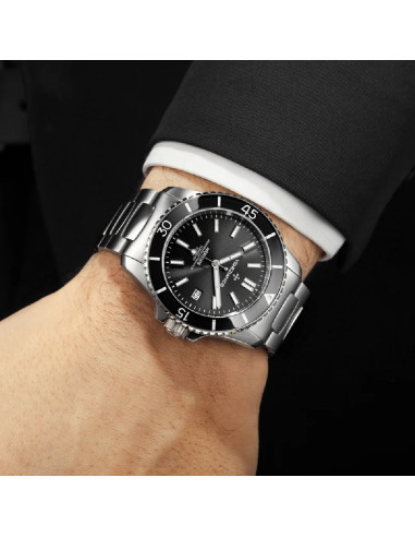 Orologio Venezianico uomo 3321504C Nereide 42 automatico nero