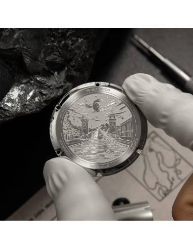 Orologio Venezianico uomo 6221560C Arsenale Meteorite automatico grigio