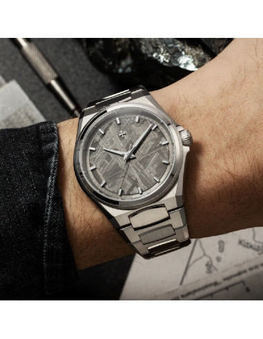 Orologio Venezianico uomo 6221560C Arsenale Meteorite automatico grigio