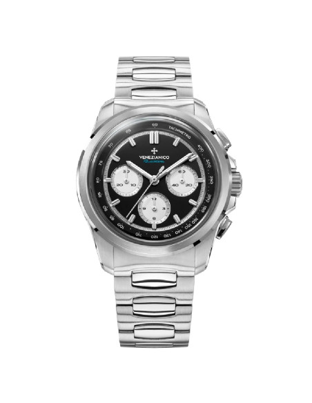 Orologio Venezianico uomo 8221511C Bucintoro 42 automatico crono nero