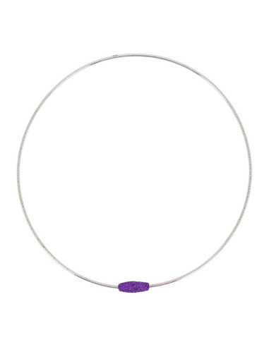 Collana Pesavento donna WPSCE246 I Colori del Mondo girocollo viola