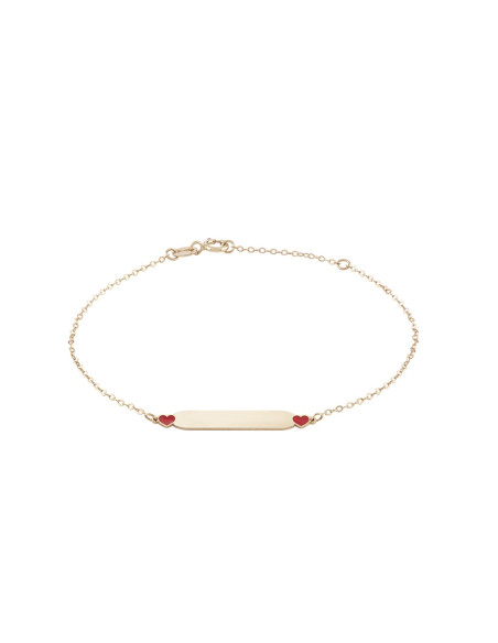 Bracciale Bliss bambina 20104823 My Baby cuore oro giallo rosso