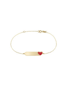 Bracciale Bliss bambina 20109747 My Baby cuore rosso oro giallo
