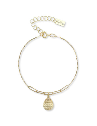 Bracciale Dana donna BRDBO04OGL16E3 Amalia pendente goccia oro giallo zircone
