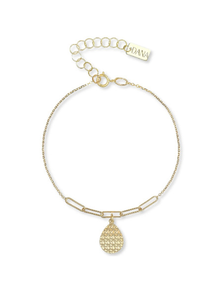 Bracciale Dana donna BRDBO04OGL16E3 Amalia pendente goccia oro giallo zircone