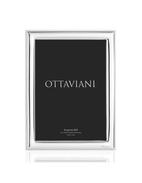 Cornice Ottaviani 1X00 Miro Silver rettangolare argento 999