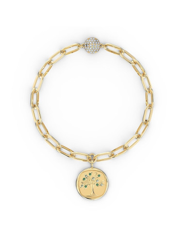 Bracciale Swarovski donna 5572653 The Elements albero della vita dorat