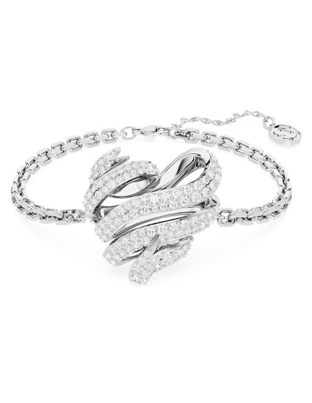 Bracciale Swarovski donna 5652789 Volta cuore rodio