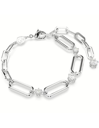 Bracciale Swarovski donna 5683353 Constella catena cristalli zirconia rodio
