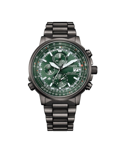 Orologio Citizen uomo AT8304-57W Promaster Sky Crono Pilot verde