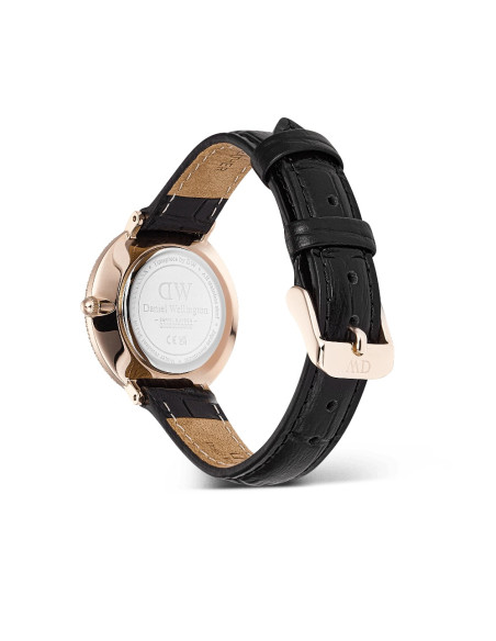 Orologio Daniel Wellington donna DW00100827 Crystalline Bezel Black Croc