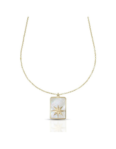 Collana Dana uomo CLUSE32OGPML50 Nautilus rosa dei venti oro giallo