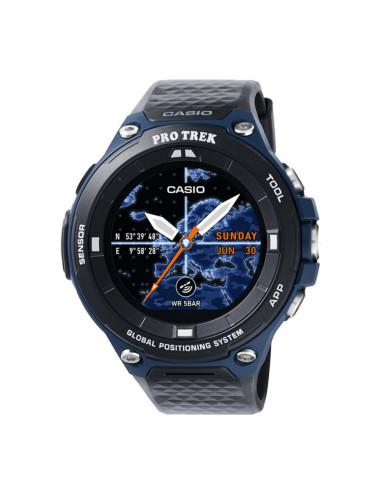 Orologio Casio uomo WSD-F20A-BUAAE Pro Trek Smart nero blu smartwatch  