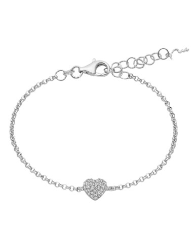 Bracciale Miluna donna BRD1093 Giochi di Luce cuore