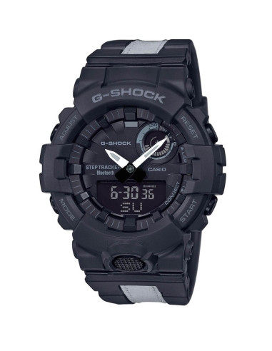 Orologio Casio  uomo GBA-800LU-1AER G-Shock fitness smart nero digitale