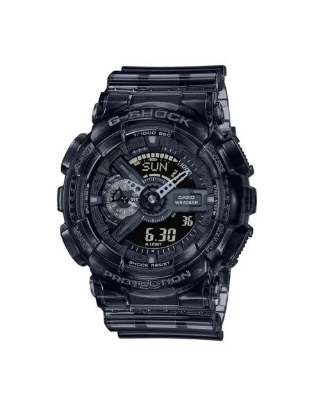 Orologio Casio uomo GA-110SKE-8AER G-Shock digitale nero trasparente