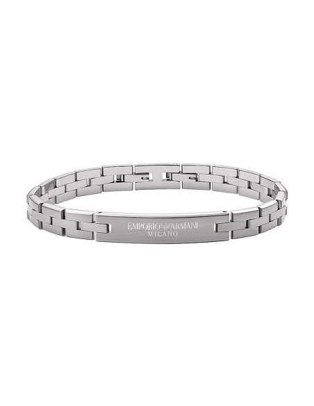 Bracciale Emporio Armani uomo EGS2814040 Essential Logo acciaio