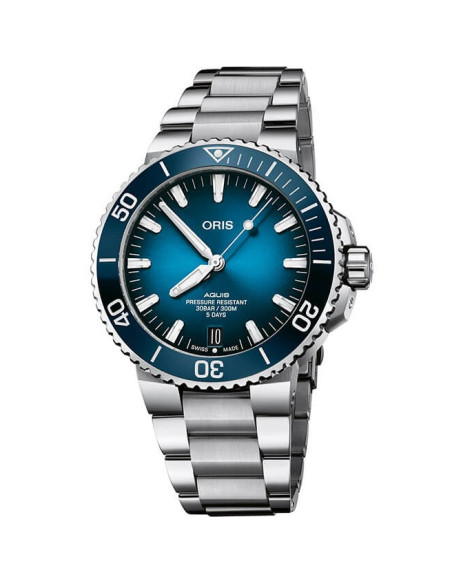 Orologio Oris uomo 0173377894135 Aquis Date blu