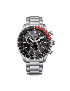 Orologio Citizen uomo AT2566-88 OF Collection Marine Crono Eco Drive Nero Rosso