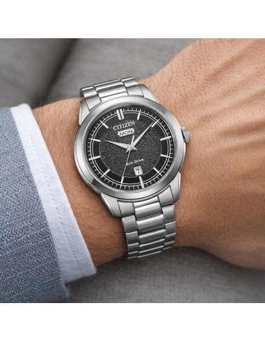 Orologio Citizen uomo AW0151-85E OF Collection Urban Eco Drive Nero