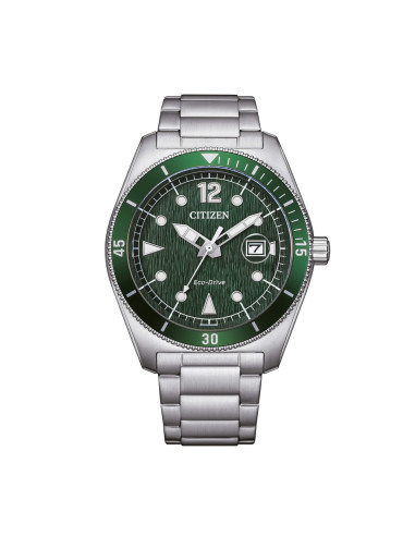 Orologio Citizen uomo AW1880-55X OF Collection Marine Eco Drive Verde