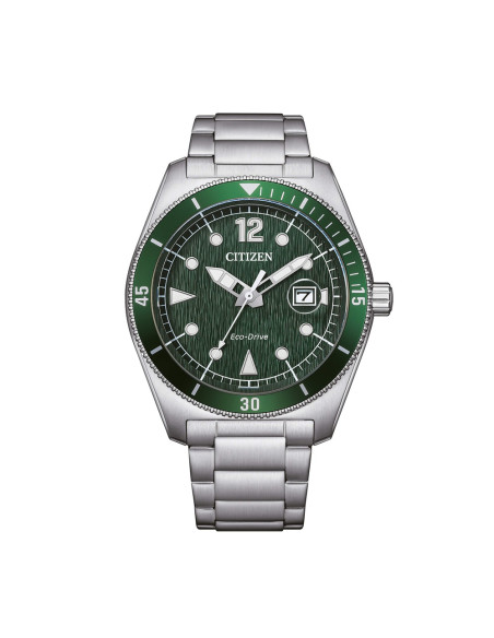 Orologio Citizen uomo AW1880-55X OF Collection Marine Eco Drive Verde