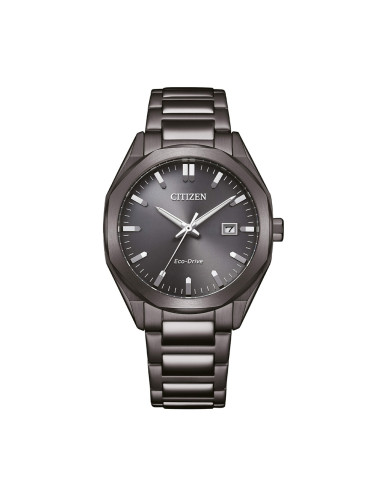 Orologio Citizen uomo BM7625-80H OF Collection Metropolitan Sport Eco Drive Grigio 