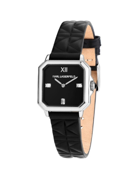 Orologio Karl Lagerfeld donna R0551102502 Square Classics nero
