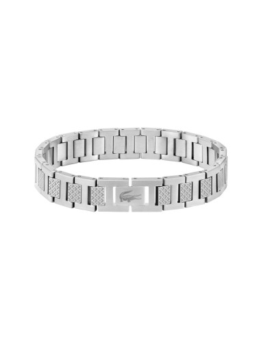 Bracciale Lacoste uomo 2040117 Metropole acciaio