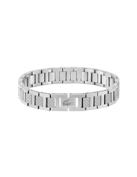Bracciale Lacoste uomo 2040117 Metropole acciaio