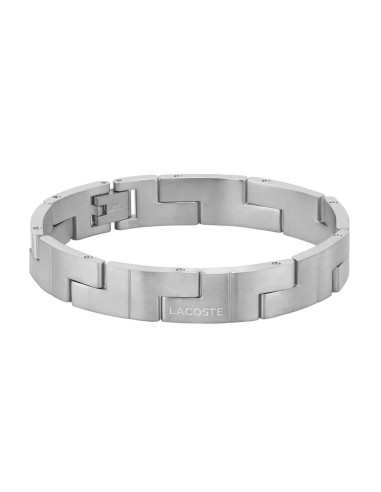 Bracciale Lacoste uomo 2040155 Metropole acciaio