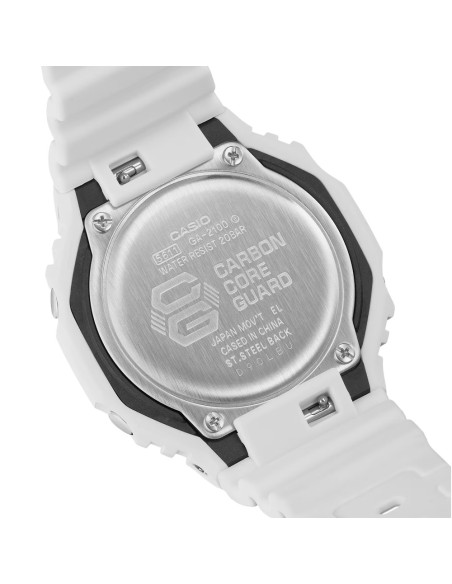 Orologio Casio Uomo GA-2100-7A7ER G-Shock Classic white