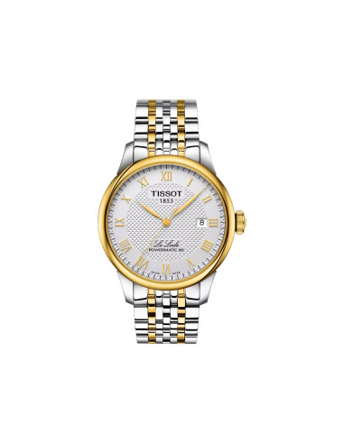 Orologio Tissot Uomo T0064072203301 Le Locle Classic Powermatic 80 Automatico Bicolore