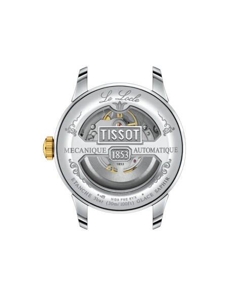 Orologio Tissot Uomo T0064072203301 Le Locle Classic Powermatic 80 Automatico Bicolore