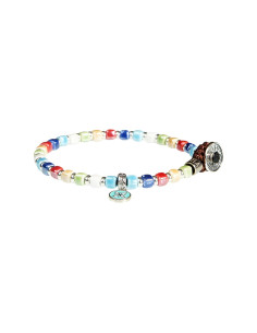 Bracciale Gerba Uomo CS07 Silver Ceramic Multicolor Argento 925 