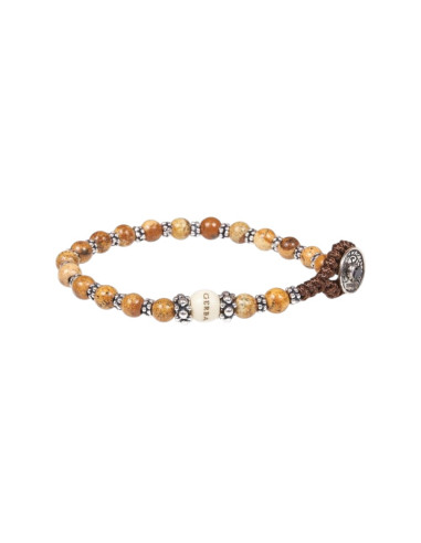 Bracciale Gerba LAB 068 Pietra Paesina e Argento 925 