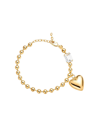 Bracciale Ottaviani 500895B Boutique Dorato con pendente a cuore