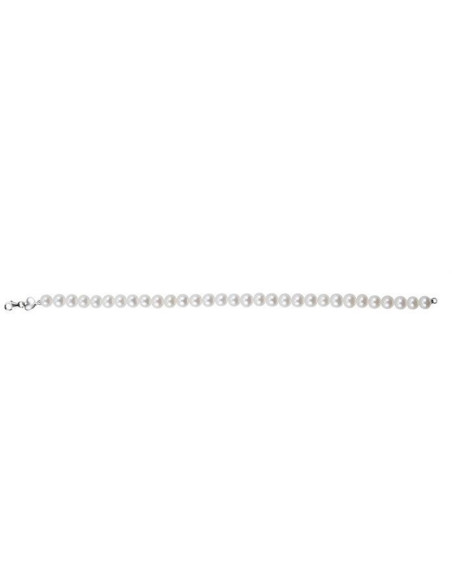 Bracciale Bliss donna 20067239 Paradise oro bianco perle Bracciale Bliss donna 20067239 Paradise oro bianco perle