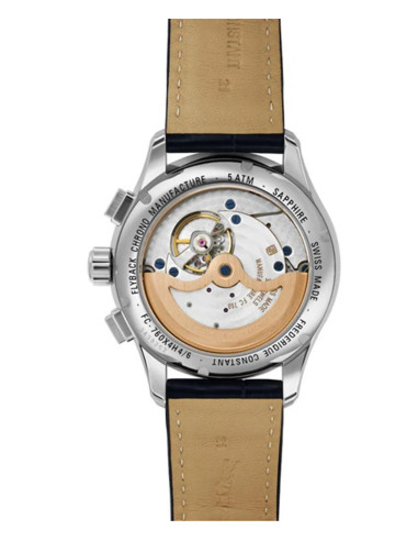 Orologio Frederique Constant uomo FC760N4H6 Flyback Manufacture blu