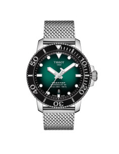 Orologio Tissot uomo T1204071109100 Seastar verde acciaio