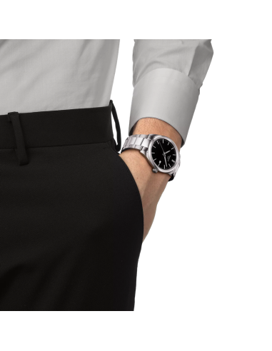 Orologio Tissot uomo T1504101105100 PR100 acciaio e nero