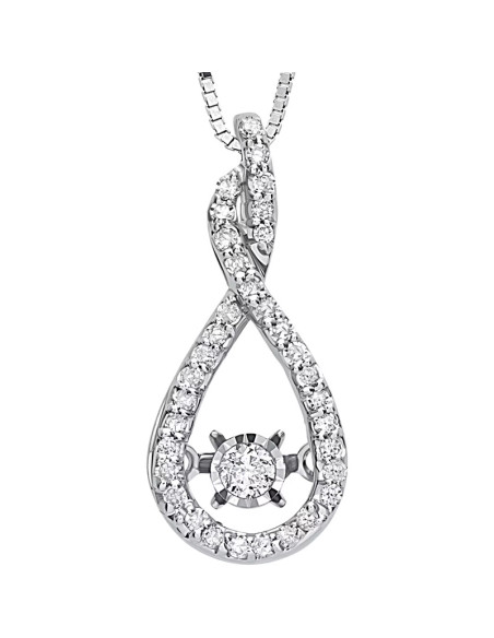 Collana Bliss donna 20069854 Moving light oro bianco diamanti Collana Bliss donna 20069854 Moving light oro bianco diamanti